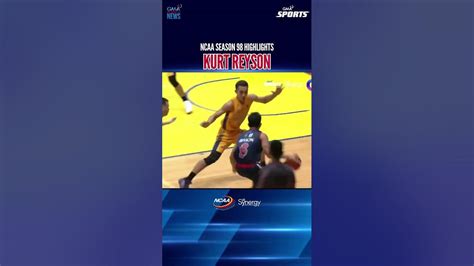 NCAA Season 98 Highlights: Kurt Reyson (PART 1) .